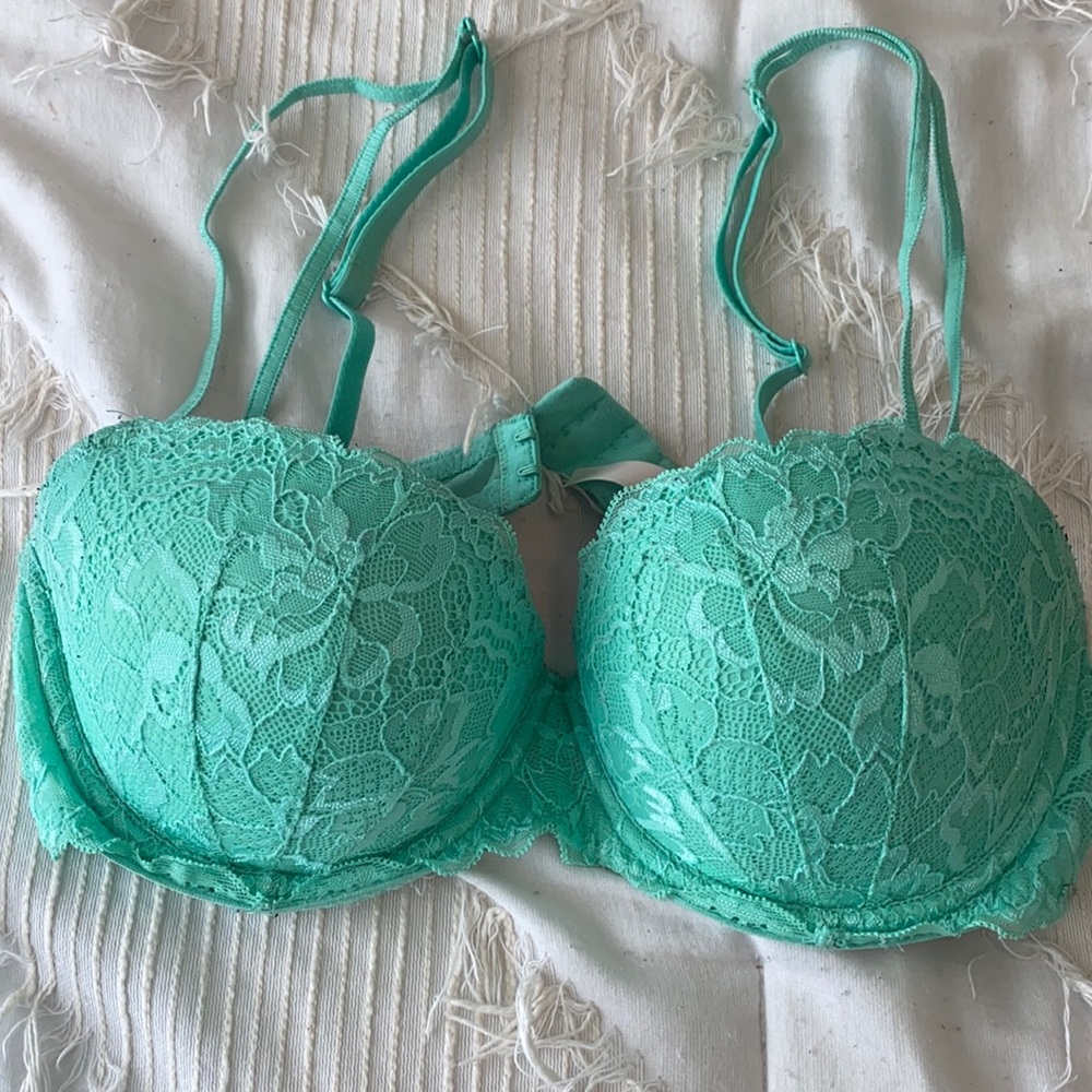 Pink bra